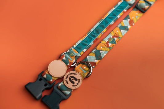 Mountain Range Dog Collar